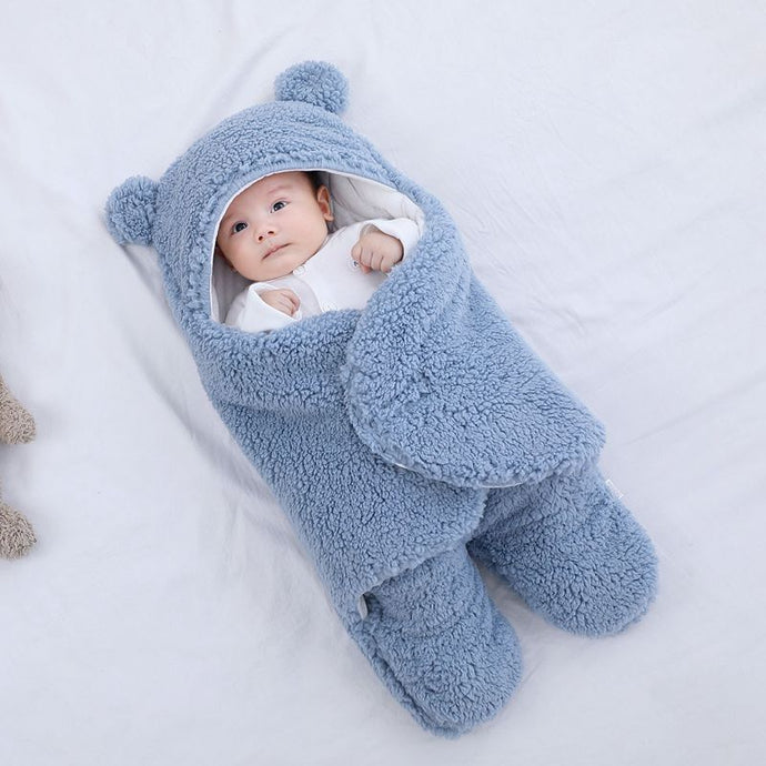 Snuggly Bear® Baby Swaddle Blanket